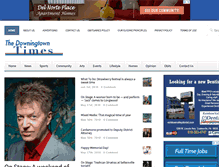 Tablet Screenshot of downingtowntimes.com